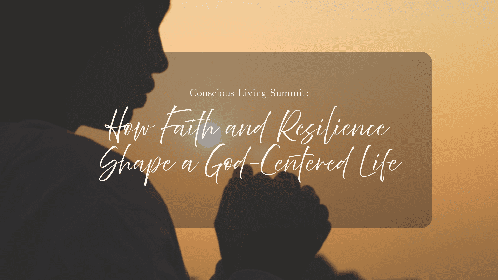 Eram Saeed at the Conscious Living Summit: How Faith and Resilience Shape a God-Centered Life